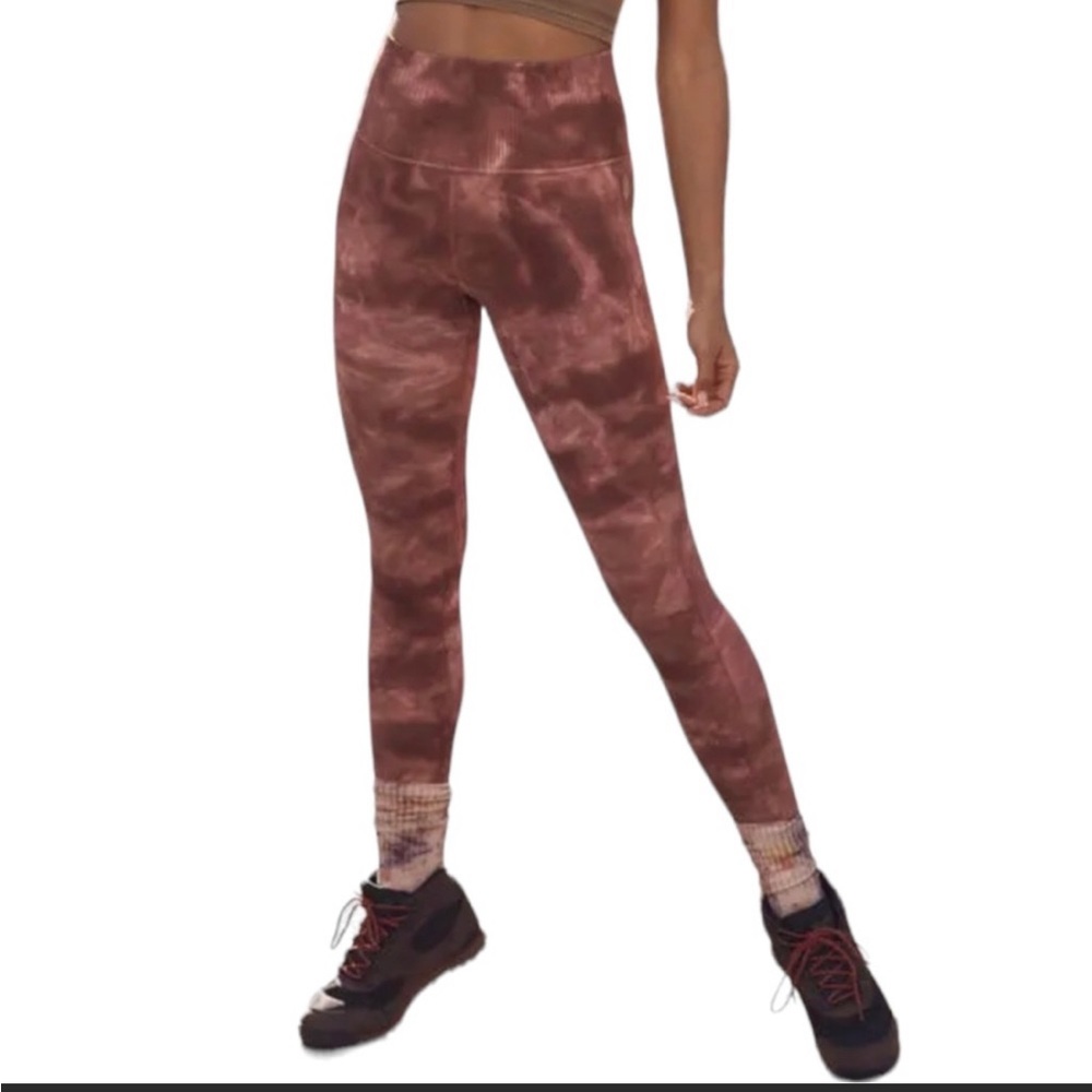 Free People Shanti legging tie dye Taupe X-small Small